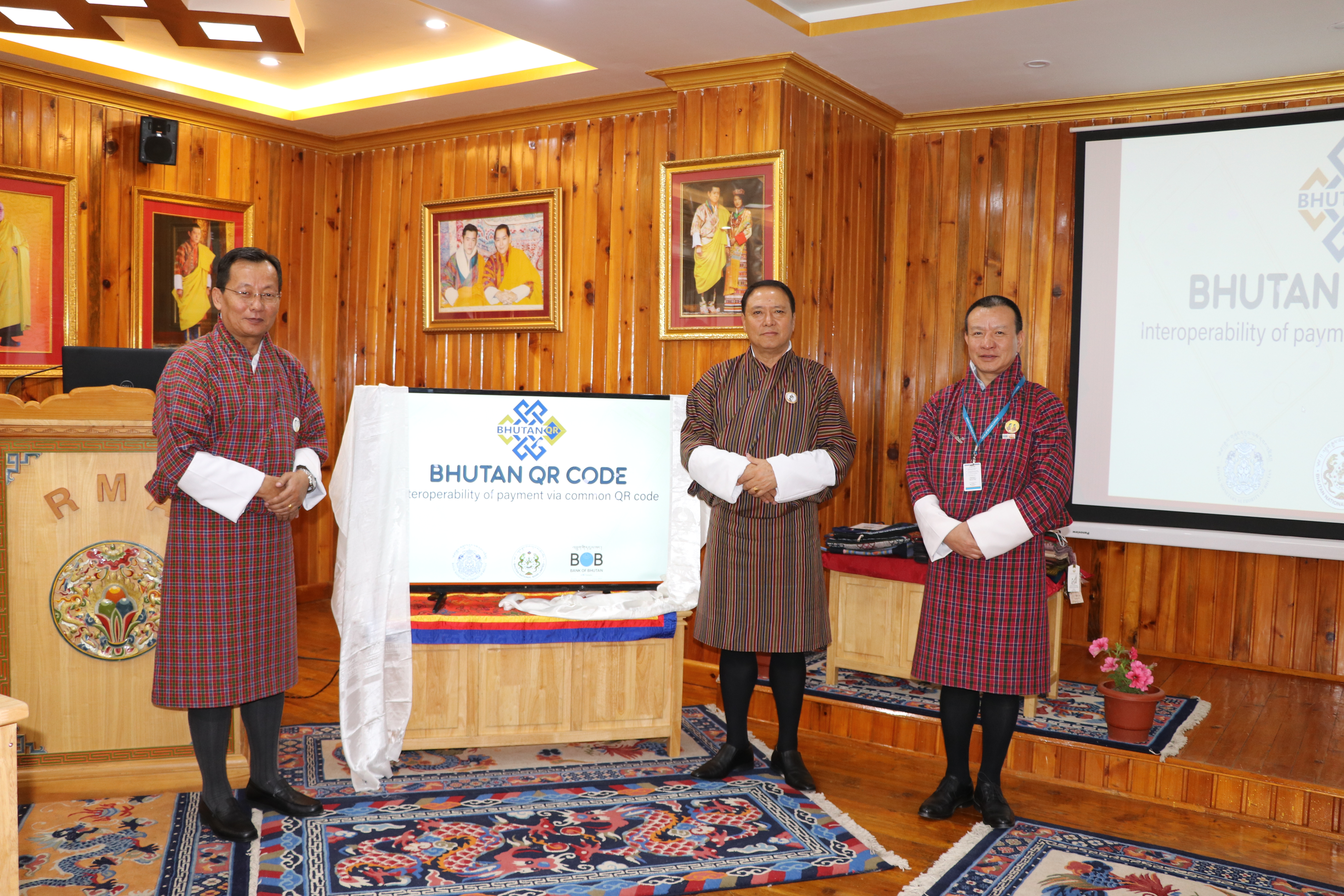 Launch of Bhutan QR Code